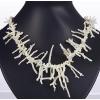 Natural Branch White Coral Necklace